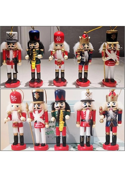 Rastgele Bir Adet Gönderilen 1 Adet Noel Fındıkkıran Kukla Asker Merry Christmas Süslemeleri Ev Için Noel Süsleme Noel Hediyesi Navidad Doğum Yeni Yıl 2023 (Yurt Dışından)