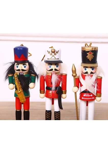 Rastgele Bir Adet Gönderilen 1 Adet Noel Fındıkkıran Kukla Asker Merry Christmas Süslemeleri Ev Için Noel Süsleme Noel Hediyesi Navidad Doğum Yeni Yıl 2023 (Yurt Dışından)