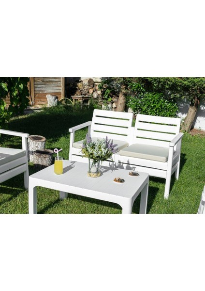 SY-2492 Solemare 2'li Bahçe Oturma Grubu Koltuk Takımı