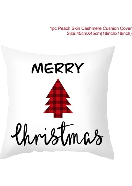 27 Merry Christmas Minder Örtüsü Süsler Noel Dekorasyon Ev Için Noel Dekor Noel Navidad Yeni Yıl Hediyesi 2023 Noel Doğum (Yurt Dışından)