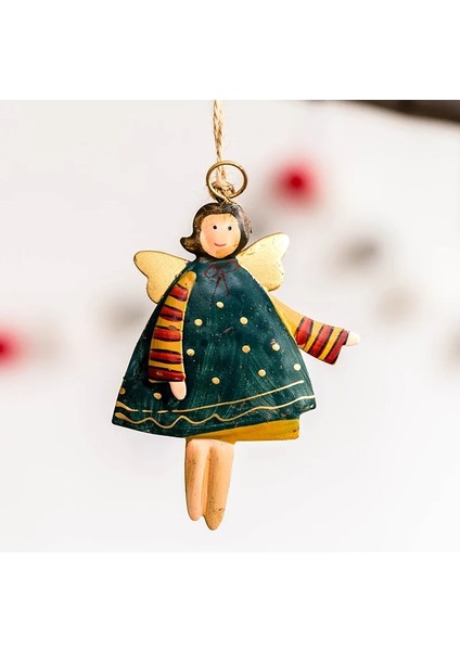 Stil 1 Noel Kolye Metal Boyalı Noel Baba Noel Ağacı Damla Süsler Süslemeleri Ev Çocuk Oyuncakları Hediye Noel Yeni Yıl Için (Yurt Dışından) fırsatları