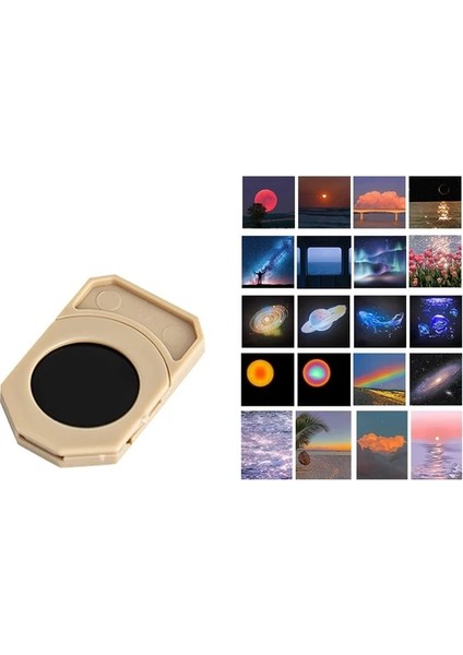 S13 20 Adet Lamba Levha Kalp Desen Projeksiyon Lambası Gezegen Gün Batımı Projektör Işığı Duvar Arka Plan Dekor Doğum Günü Partisi Süslemeleri Fotoğraf Prop 배경지 (Yurt Dışından)