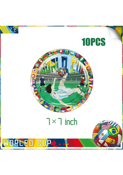 Giftbag 10 Adet Yeni Futbol Futbol Parti Malzemeleri Pinata Oyuncak Hediyeler Tek Kullanımlık Sofra Masa Örtüsü Bilezik Doğum Günü Partisi Futbol Dekorasyon (Yurt Dışından)