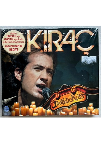Kıraç Derindekiler Çift CD (Jelatininde Sıfır Orjnal Dönem Baskı Cd)