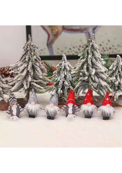 WOOD-513-FORESTER 3 Adet/takım Noel Cüceleri Melek Bebek Ev Için Noel Süslemeleri Navidad 2023 Noel Ağacı Ahşap Kolye Yeni Yıl 2024 Hediyeleri (Yurt Dışından)