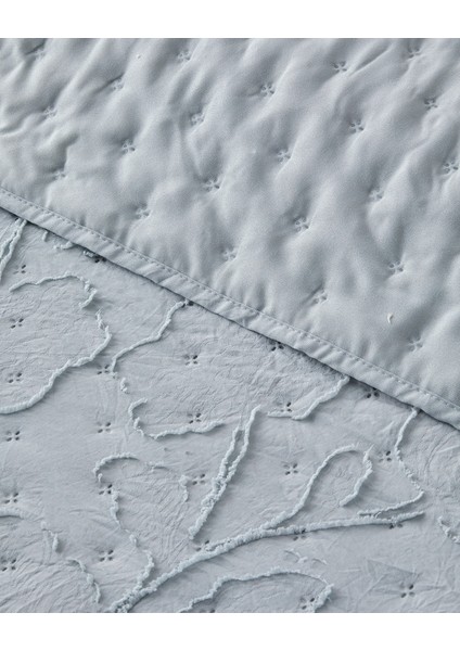 Verdant Jacquard Çift Kişilik Yatak Örtüsü Takımı 200 x 220 cm Yeşil