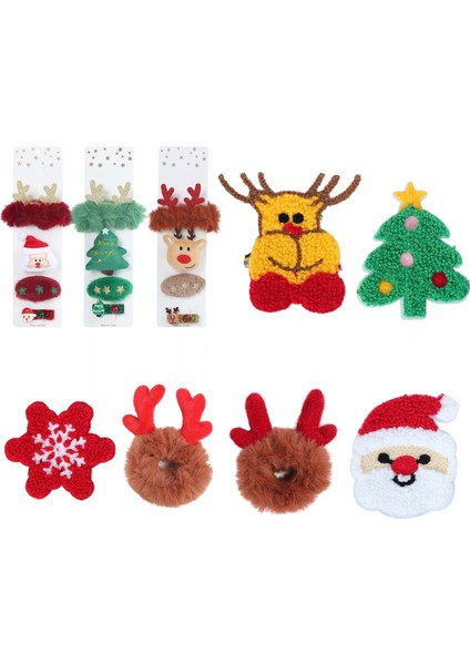 Stil 3 Noel Izgara Kafa Bandı Merry Christmas Dekor Ev Için 2022 Noel Süs Doğum Noel Hediyeleri Navidad Noel Mutlu Yeni Yıl 2023 (Yurt Dışından)
