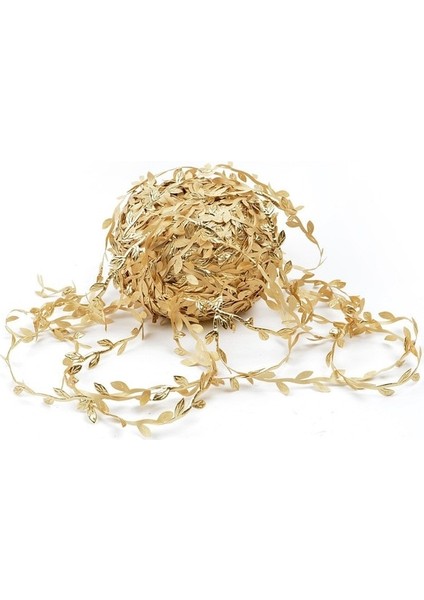 Altın Yapraklar 10 M Yapay Yeşil Yapraklar Sarmaşıklar Asılı Bitkiler Ağaç Yaprakları Noel Düğün Parti Hediye Kutusu Için Dıy Çelenk Dekorasyon Aksesuarları (Yurt Dışından)