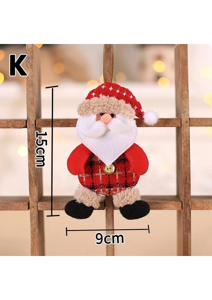 K 2023 Mutlu Yeni Yıl Noel Süsler Dıy Noel Hediyesi Noel Baba Kardan Adam Ağacı Kolye Bebek Ev Noel Doğum Süslemeleri Için Asın (Yurt Dışından)