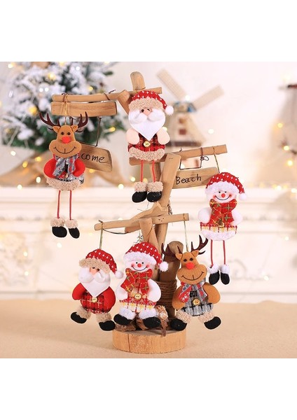 K 2023 Mutlu Yeni Yıl Noel Süsler Dıy Noel Hediyesi Noel Baba Kardan Adam Ağacı Kolye Bebek Ev Noel Doğum Süslemeleri Için Asın (Yurt Dışından)
