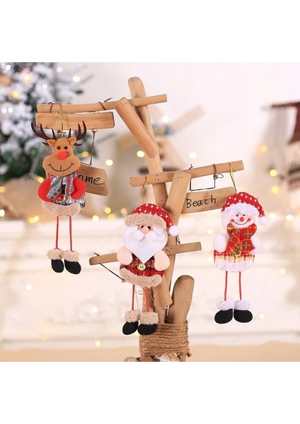 K 2023 Mutlu Yeni Yıl Noel Süsler Dıy Noel Hediyesi Noel Baba Kardan Adam Ağacı Kolye Bebek Ev Noel Doğum Süslemeleri Için Asın (Yurt Dışından)