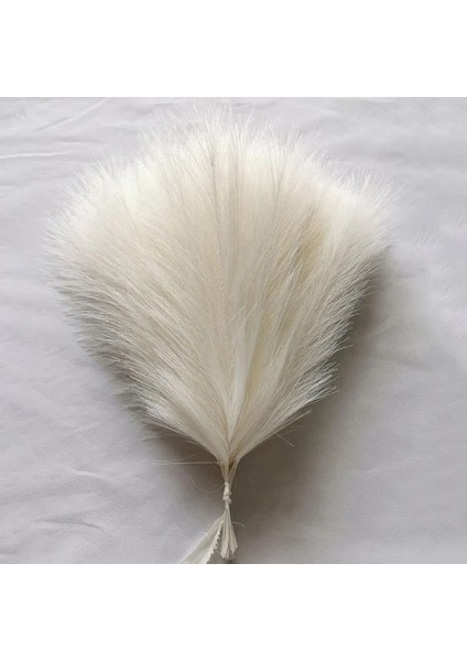 10 Adet Yapay Çiçek Düğün Dekorasyon Pampas Çim Buket Dıy Sahte Bitki Kamış Odası Ev Partisi Vazo Dekorasyon Aksesuarları (Yurt Dışından)