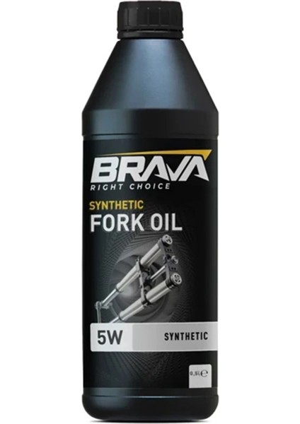 5W Amortısör Yağı 0.5 Lt
