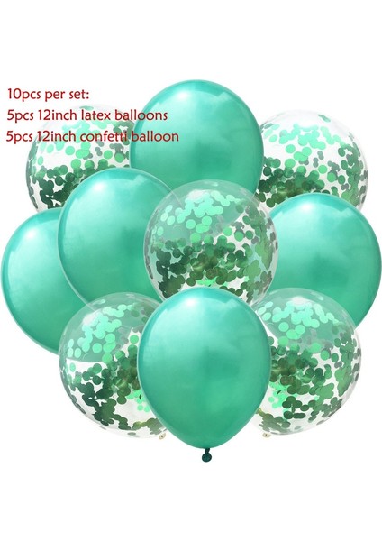 Mavi 10 Adet/grup Glitter Konfeti Lateks Balonlar Romantik Düğün Dekorasyon Bebek Duş Doğum Günü Partisi Dekor Temiz Hava Balonları (Yurt Dışından) indirimleri