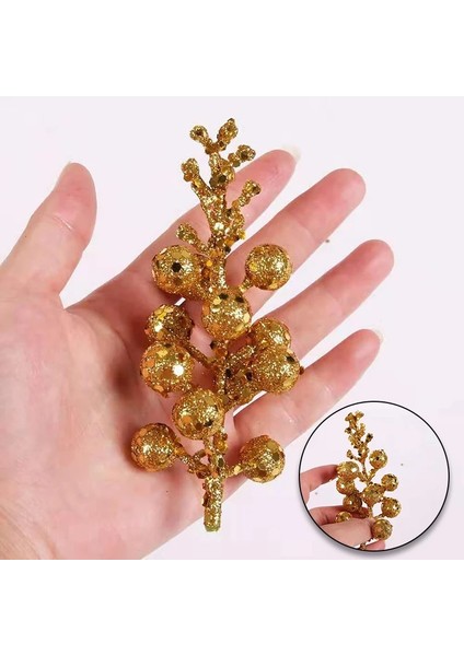 C Yapay Kiraz Berry Glitter Noel Ağacı Topu Noel Çiçek Şube Asılı Süsler Ev Yeni Yıl Için Noel Süslemeleri (Yurt Dışından) fiyatları