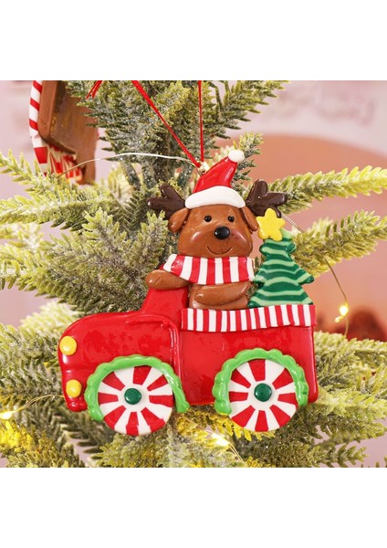 E Noel Yumuşak Kil Şeker Tren Kolye Noel Baba Zencefilli Kurabiye Adam Noel Ağacı Asılı Süsleme Merry Christmas Dekor Ev Için (Yurt Dışından) indirimleri