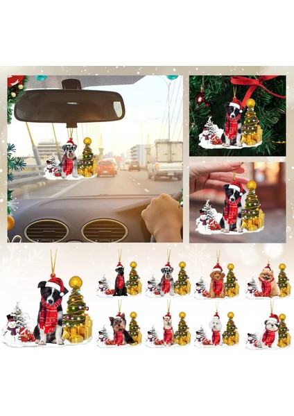 Jj 43 Tür Köpekler Damla Süs Yeni Yıl 2023 Noel Kolye Noel Ağacı Köpek Kolye Şenlikli Parti Malzemeleri Odası Dekorasyon # A (Yurt Dışından) modelleri