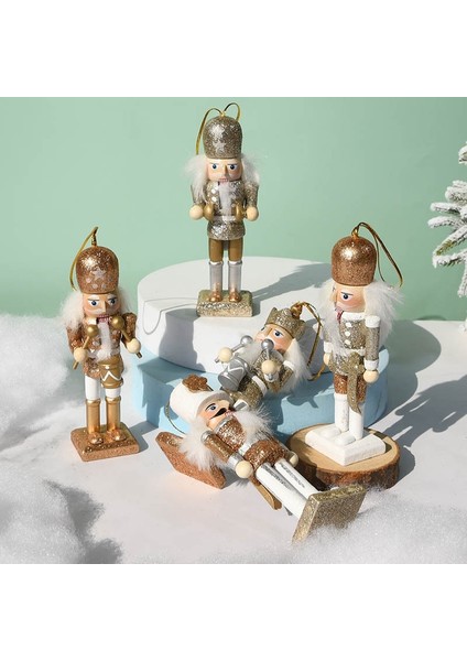 Kırmızı Noel Ceviz Asker Süsler Noel Dekorasyon Ev Için 2023 Yeni Yıl Hediye Çocuklar Için Noel Dekorasyon Navidad Noel (Yurt Dışından)