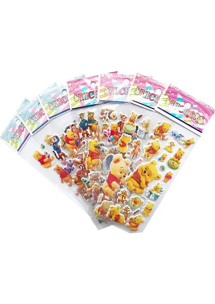 10 Adet Karışık Disney Winnie The Pooh Tema Çocuklar Için Doğum Günü Dekorasyon Fincan Plaka Masa Örtüsü Zemin Bebek Duş Doğum Günü Partisi Malzemeleri (Yurt Dışından)