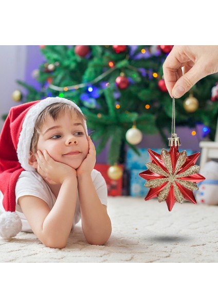 Altın Yıldız (5 Adet) -C 4 Adet Merry Christmas Kolye Altın Yıldız Noel Ağacı Asılı Süsler Noel Yeni Yıl Navidad Süslemeleri 2022 Noel Çocuklar Hediyeler (Yurt Dışından) indirimleri