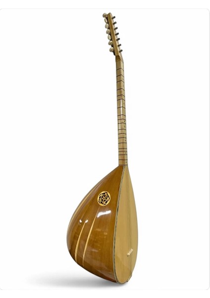 Kısa Sap Bağlama Gitar Burgulu Masif Dut Ağacı Nokta Klavyeli Profesyonel Çift Kafes