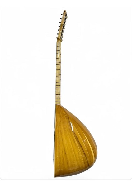 Kısa Sap Bağlama Gitar Burgulu Masif Dut Ağacı Nokta Klavyeli Profesyonel Çift Kafes