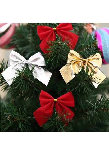 12 Adet Kırmızı 12 Adet 12 Adet Kelebek Yay Noel Dekorasyonu Için Asılı Dekor Ev Altın Gümüş Kırmızı Ilmek Noel Ağacı Süsleri Yeni Yıl 2021 Navidad (Yurt Dışından) fiyatları