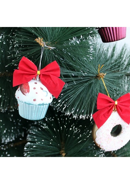 12 Adet Kırmızı 12 Adet 12 Adet Kelebek Yay Noel Dekorasyonu Için Asılı Dekor Ev Altın Gümüş Kırmızı Ilmek Noel Ağacı Süsleri Yeni Yıl 2021 Navidad (Yurt Dışından) fırsatları