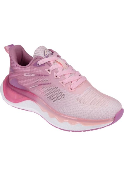 Memory Foam Kadın Spor Ayakkabı DUM-5464 Beyaz-Pembe
