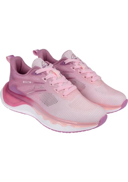 Memory Foam Kadın Spor Ayakkabı DUM-5464 Beyaz-Pembe