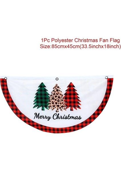Bayrak 2 Noel Açık Fan Bayrak Afiş Merry Christmas Dekorasyon Ev Için Noel Süsleri 2022 Noel Navidad Kerst Natal Yeni Yıl 2023 (Yurt Dışından)