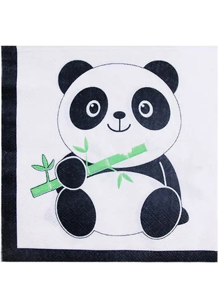 Kağıt Saman 25 Adet Panda Tema Çocuk Doğum Günü Partisi Malzemeleri Bambu Kağıt Saman Tabaklar Bardaklar Banner Kek Toppers Tek Kullanımlık Sofra Erkek Bebek Duş (Yurt Dışından) indirimleri