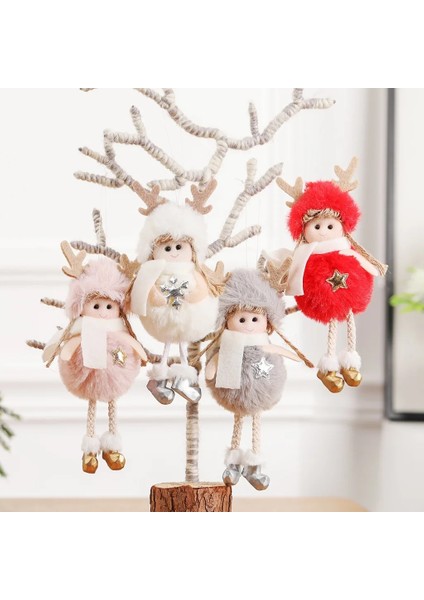 E2 2021 Noel Melek Bebek Merry Navidad Noel Süslemeleri Ev Için Noel Süs Noel Doğum 2022 Yeni Yıl Ev Dekor (Yurt Dışından)