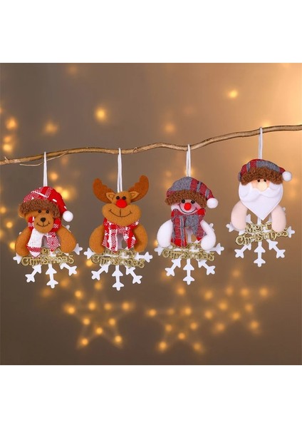 Stil 7 2023 Yeni Noel Süsleri Yılbaşı Ağacı Asılı Dıy Noel Hediyesi Noel Baba Kardan Adam Ağacı Kolye Bebek Asın Parti Dekorasyon (Yurt Dışından)