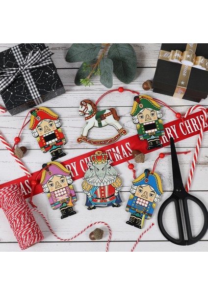 Sallanan At Huadodo 1 Adet Fındıkkıran Noel Süsleri Ahşap Asılı Rustik Noel Ağacı Dekorasyon Zanaat Yeni Yıl Dekor Çocuk Bebek (Yurt Dışından) indirimleri