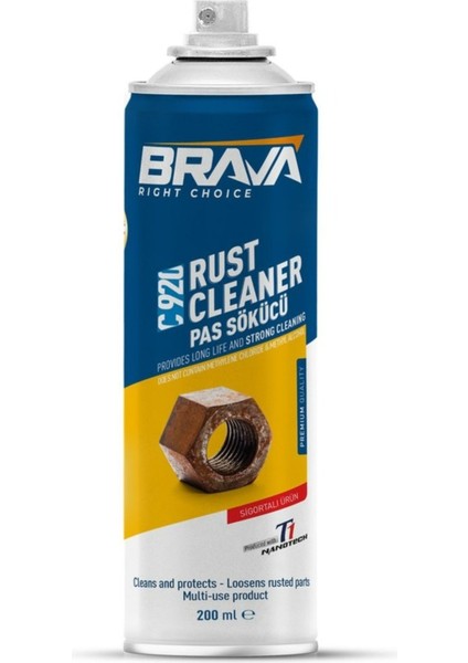 C920 Metal Parça Pas Kir Temizleyici 400 ml x 20