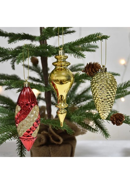 11 Noel Süslemeleri Renk Kabak Asılı Pencere Sahne Seti Ev Dekor Noel Ağacı Asılı Süsler Kolye Parti Süslemeleri (Yurt Dışından)