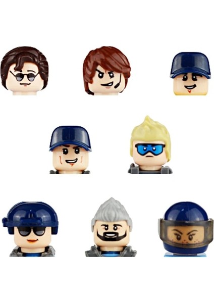 672608 Askerler Polis Mini Figürler Mühendisler Aksiyon Figürleri Mini Yapı Taşı Tuğlalar Kızlar Doktorlar Figürler Oyuncaklar Tatil Dekorları (Yurt Dışından)