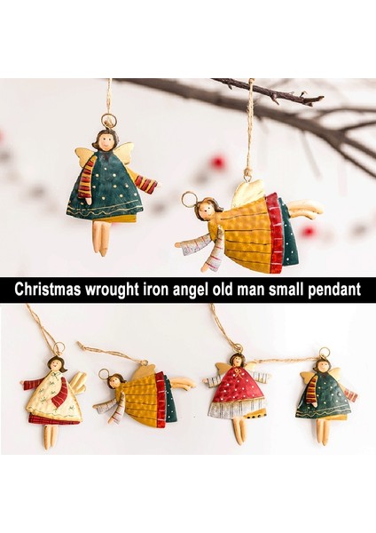 E Yenı Melek Noel Süsler Melek Kız Noel Asılı Kolye Süslemeleri Noel Ağacı Yeni Yıl Partisi Dekorları Navidad Hediye (Yurt Dışından)