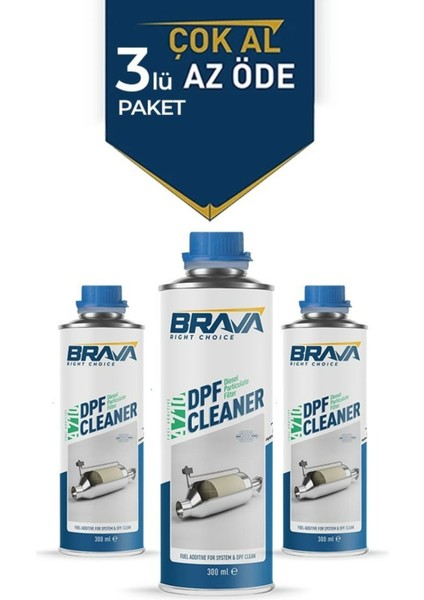 A710 Dpf Temızleyıcı 300ML x 3