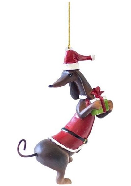 02 2d Akrilik Levha Noel Ağacı Süsleme Dachshunds Köpek Noel Ağacı Kolye Asılı Kolye 2d Zanaat Noel Tatil Partisi Ev 2023 Için (Yurt Dışından)