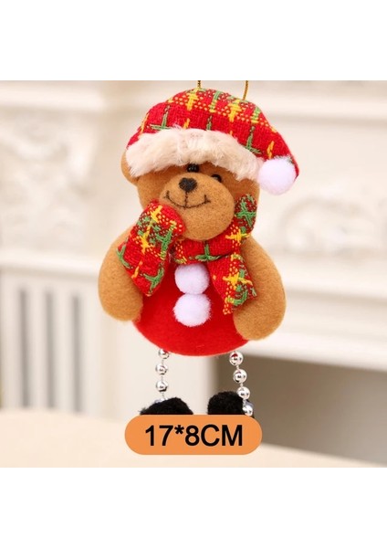 J Merry Christmas Süsler Dıy Noel Hediyesi Noel Baba Kardan Adam Ağacı Kolye Bebek Ev Dekorasyonu Asın Noel Doğum Mutlu Yeni Yıl (Yurt Dışından)