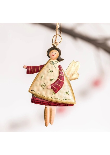 B Yenı Melek Noel Süsler Melek Kız Noel Asılı Kolye Süslemeleri Noel Ağacı Yeni Yıl Partisi Dekorları Navidad Hediye (Yurt Dışından) indirimleri