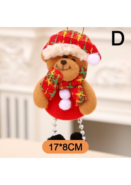 D 2023 Yeni Noel Süsleri Yılbaşı Ağacı Asılı Dıy Noel Hediyesi Noel Baba Kardan Adam Ağacı Kolye Bebek Asın Parti Dekorasyon (Yurt Dışından)