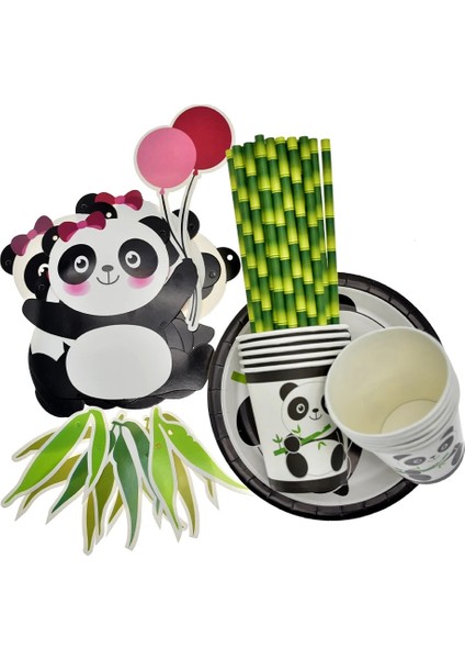 6 Adet Patlamış Mısır Kutusu Panda Doğum Günü Balonları Banner Kek Topper Bebek Duş Parti Dekorasyon Çocuklar Çocuklar Için Bambu Hayvan Şişme Panda Tabaklar Bardaklar (Yurt Dışından) fiyatları