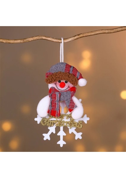 J Yeni Noel Süsleri Yılbaşı Ağacı Asılı Dıy Noel Hediyesi Noel Baba Kardan Adam Ağacı Kolye Bebek Asın Parti Dekorasyon (Yurt Dışından)
