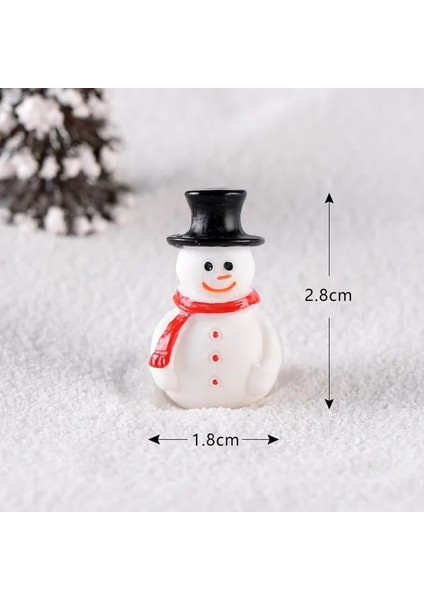STYLE10 Mini Noel Tren Süs Noel Dekorasyon Ev Noel Baba Hediye Oyuncaklar El Sanatları Masa Deco Navidad Noel 2021 Yeni Yıl (Yurt Dışından)