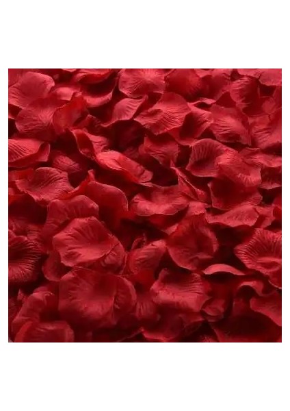 Şarap Kırmızısı 100 Adet Yapay Gül Yaprakları Düğün Aksesuarları Düğün Parti Dekorasyon Çiçek Yaprağı Simülasyon Ipek Kumaş Gül Yaprakları 5*5 cm 50% (Yurt Dışından)