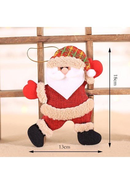 13 2023 Mutlu Yeni Yıl Noel Süsler Dıy Noel Hediyesi Noel Baba Kardan Adam Ağacı Kolye Bebek Ev Için Süslemeleri Asın Noel Natal (Yurt Dışından)