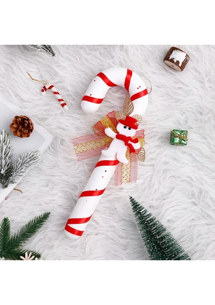 Stil 3 Büyük Şeker Kamışı Noel Bastonları Yılbaşı Ağacı Süsleri Ev Partisi Için Yeni Yıl Noel Noel Ağacı Askı Süsleri 2021 (Yurt Dışından)